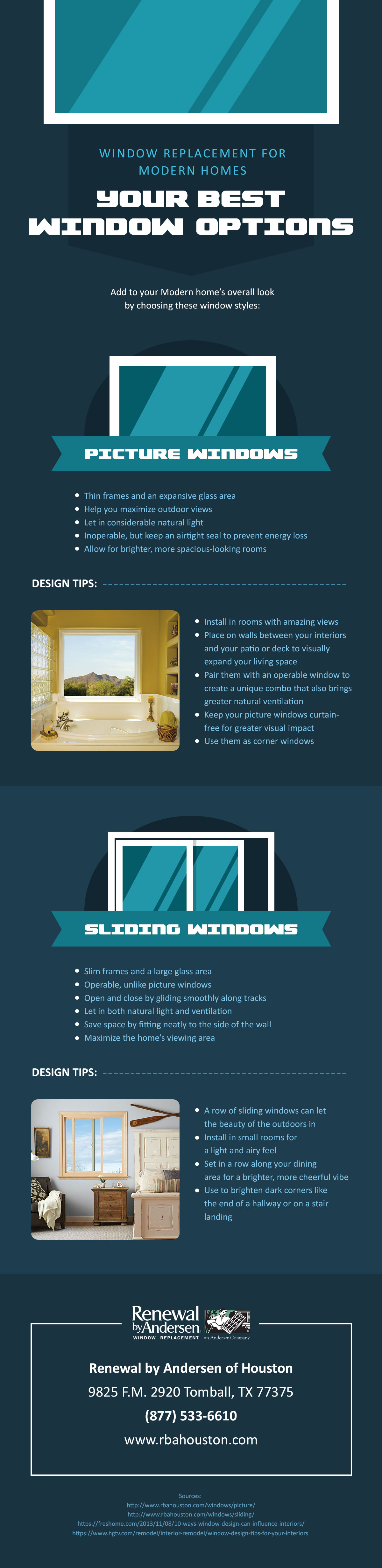 Infigraphic: Window Replacement for Modern Homes